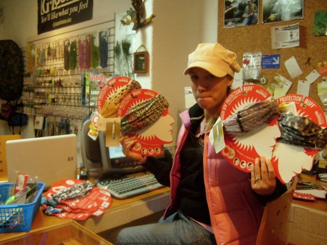 Buff en la pesca en Anglers Bass House